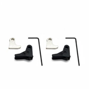 ⚡ New: Tennessee 2 PACK GLOCK POLYMER V3 Trigger Shoe Kit with Safety and Curved Steel Trip