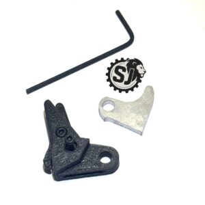 ⚡ New: Tennessee Glock FRT Polymer V3 Trigger Shoe Kit with Safety and Curved Steel Trip for All Glocks – Black